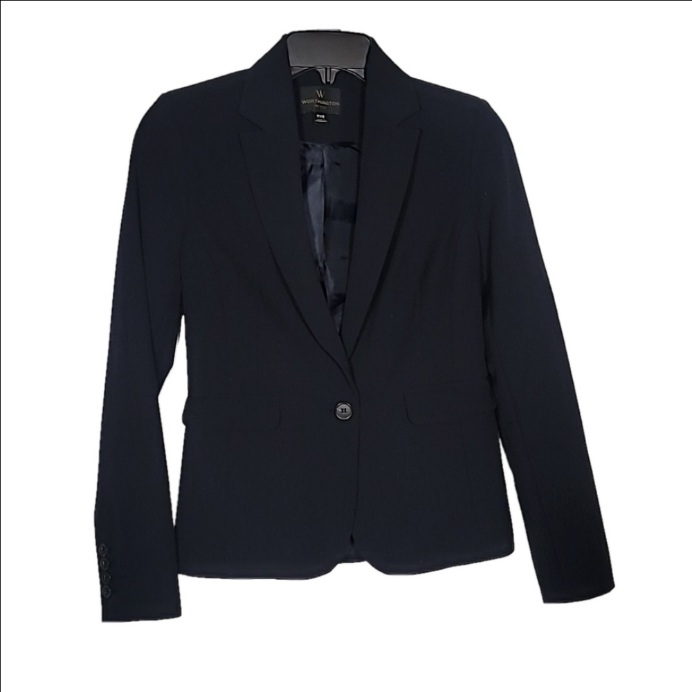 💚 Worthington Long Sleeve Blazer size PETTIT XS